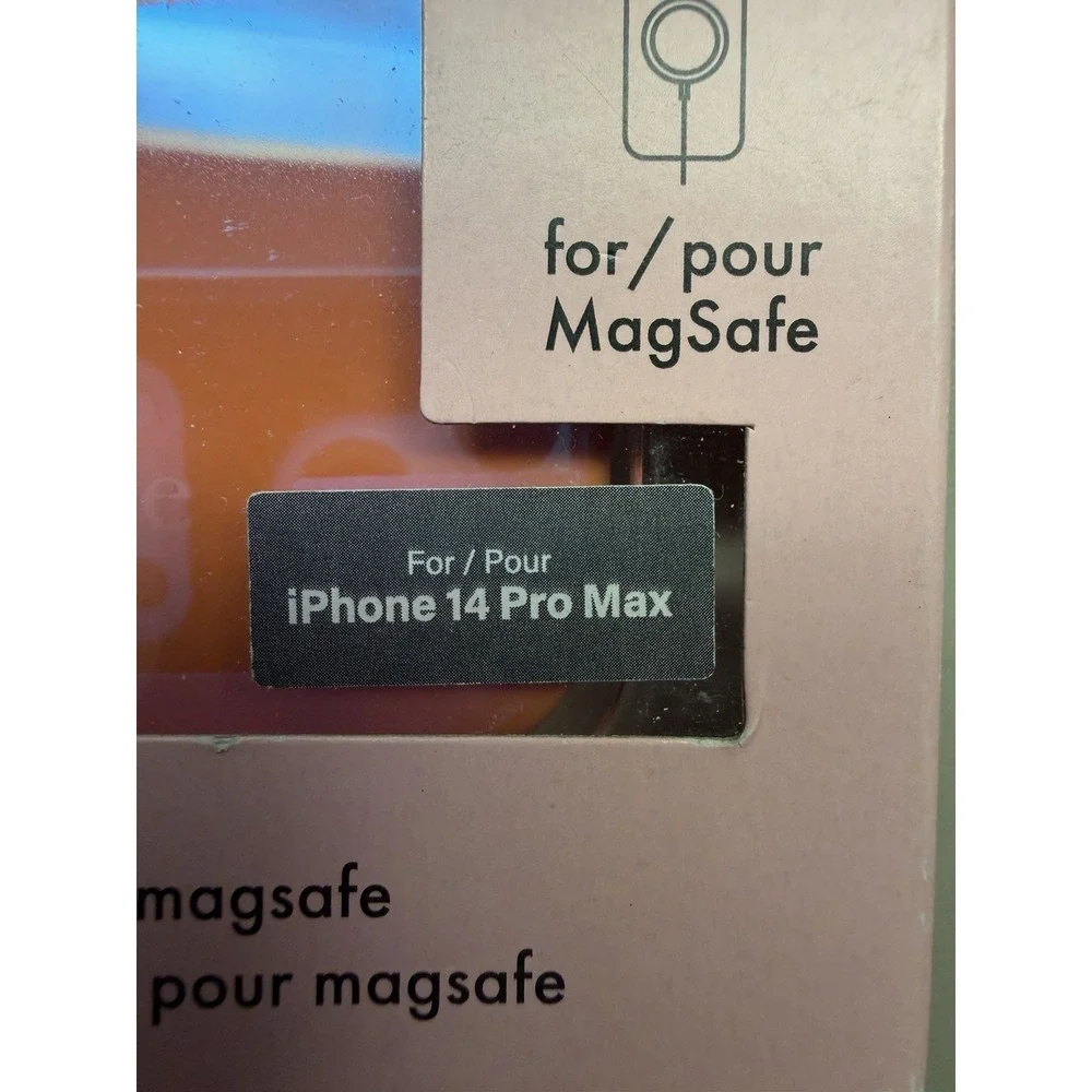 Kate Spade New York Apple iPhone 14 Pro Max Protective Case MagSafe Grapefruit